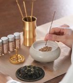 All-in-One Aromatherapy Set – Upgraded Brass Incense Mold Kit - Image 5