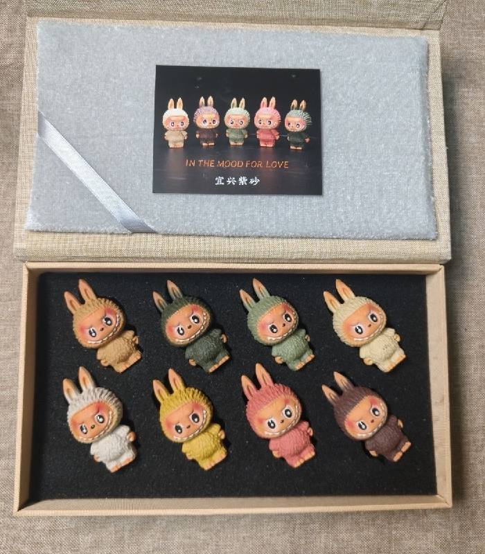 拉布布茶宠主图 Labubu Tea Pet Set - Image 2