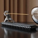 Samurai Incense Holder